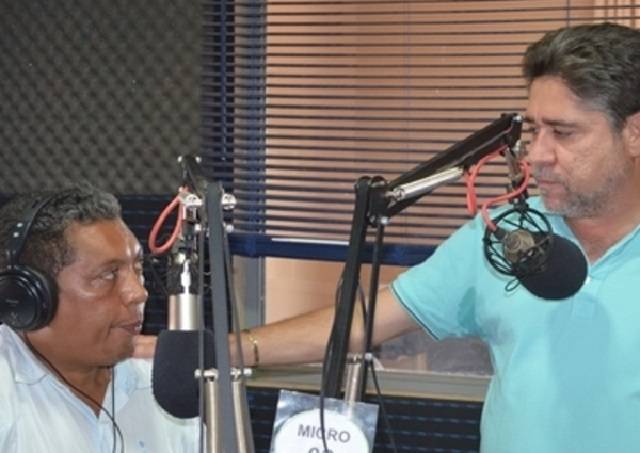 Gutão trabalhou na rádio de João Mádison e hoje é uma ameaça política para o deputado